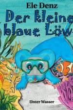 kleine blaue Loewe af Ele Denz