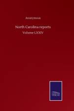 North Carolina reports af Anonymous