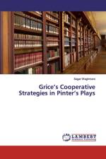 GRICE'S COOPERATIVE STRATEGIES IN PINTER af Sagar Waghmare
