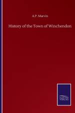 History of the Town of Winchendon af A P Marvin