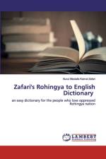 Zafari's Rohingya to English Dictionary af Nurul Mostafa Kamal Zafari