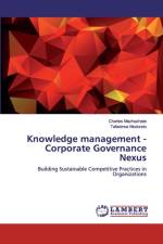 KNOWLEDGE MANAGEMENT - CORPORATE GOVERNA af Charles Mazhazhate