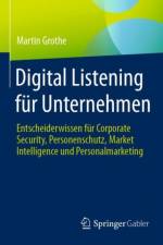 Digital Listening fur Unternehmen af Martin Grothe