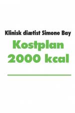 Kostplan 2000 kcal af Simone Bay