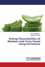 Drying Characteristics of Aloevera and Curry leaves using microwave af Bhanu Radhika G