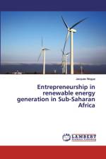 Entrepreneurship in renewable energy generation in Sub-Saharan Africa af Jacques Ntogue