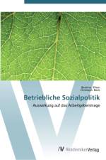 Betriebliche Sozialpolitik af Christoph Beck