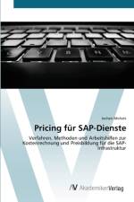 Pricing fur SAP-Dienste af Jochen Michels