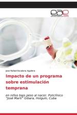 Impacto de un programa sobre estimulacion temprana af Jose Rafael Escalona Aguilera