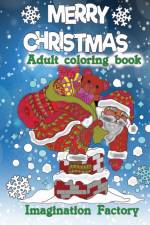 Merry Christmas Adult coloring book af Imagination Factory
