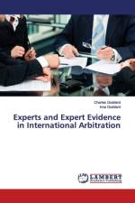 Experts and Expert Evidence in International Arbitration af Inna Goddard