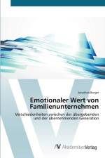 Emotionaler Wert von Familienunternehmen af Jonathan Burger