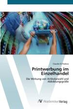 Printwerbung im Einzelhandel af Claudio Di Padova