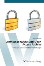 Zitationsanalyse und Open Access Archive af Florian Aumeier