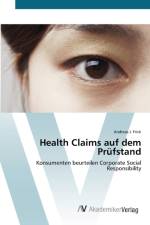 Health Claims auf dem Prufstand af Andreas J Frick