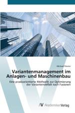 Variantenmanagement im Anlagen- und Maschinenbau af Michael Foerster