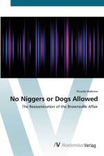 No Niggers or Dogs Allowed af Ricardo Malbrew