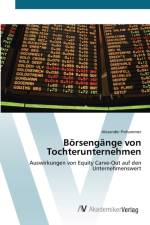 Boersengange von Tochterunternehmen af Alexander Pinhammer