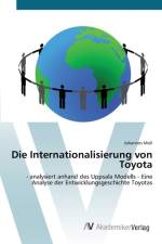 Internationalisierung von Toyota af Johannes Moll