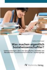 Was machen eigentlich Sozialwissenschaftler? af Andreas Ortenburger
