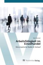 Arbeitsfahigkeit im Einzelhandel af Sten Gremmel