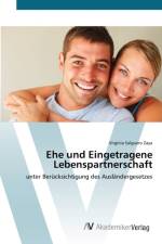 Ehe und Eingetragene Lebenspartnerschaft af Virginia Salguero Zaya