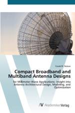 Compact Broadband and Multiband Antenna Designs af Gerald R Dejean