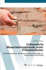 Unbewehrte Mauerwerksgebaude unter Erdbebenlasten af Sebastian Stolarski
