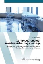 Zur Bedeutung der Sozialversicherungsbeitrage af Eva-Maria Bledau