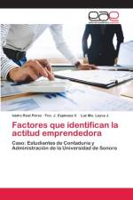 Factores que identifican la actitud emprendedora af Fco J Espinoza V