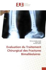 Evaluation du Traitement Chirurgical des Fractures Bimalleolaires af Khalil Amri