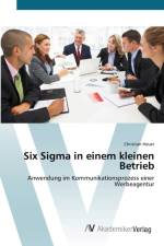 Six Sigma in einem kleinen Betrieb af Christian Heuer
