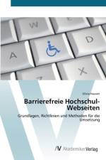 Barrierefreie Hochschul-Webseiten af Olivia Hausen