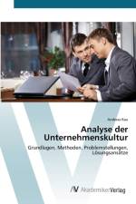 Analyse der Unternehmenskultur af Andreas Rau