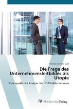 Frage des Unternehmensleitbildes als Utopie af Yvonne Christine Lutz