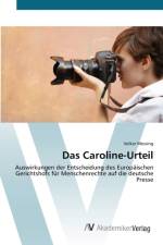 Caroline-Urteil af Volker Messing