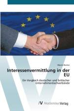 Interessenvermittlung in der EU af Maren Becker