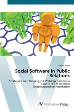Social Software in Public Relations af Daniel Franz