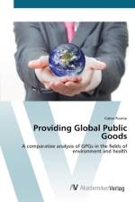 Providing Global Public Goods af Gabor Pusztai