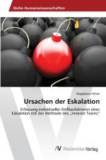 Ursachen der Eskalation af Magdalena Poehler