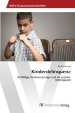 Kinderdelinquenz af Karina Herzog
