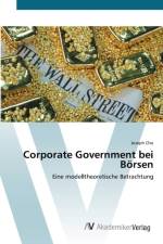 Corporate Government bei Boersen af Joseph Cho