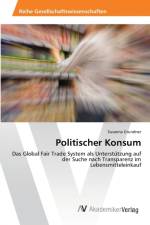 Politischer Konsum af Susanna Grundner