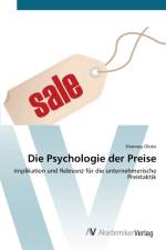 Psychologie der Preise af Shamsey Oloko