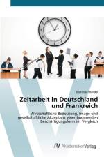 Zeitarbeit in Deutschland und Frankreich af Matthias Wandel