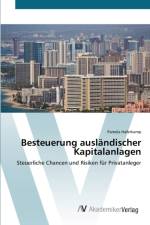 Besteuerung auslandischer Kapitalanlagen af Pamela Haferkamp