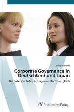 Corporate Governance in Deutschland und Japan af Jenny Behrendt