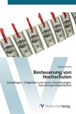 Besteuerung von Hochschulen af Sascha Gonska