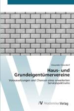 Haus- und Grundeigentumervereine af Alexander Ostendorf