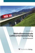 Mehrdimensionale Lieferantenbewertung af Juliane Falzmann